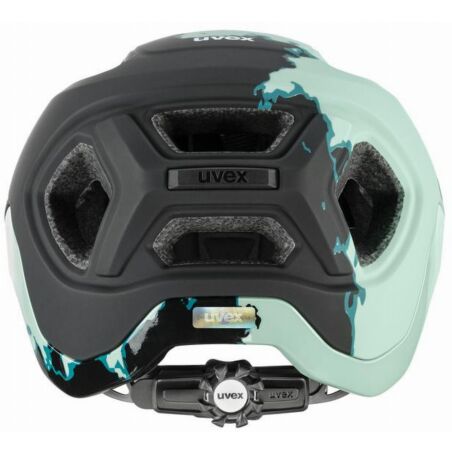 Uvex React MTB-Helm jade-black matt