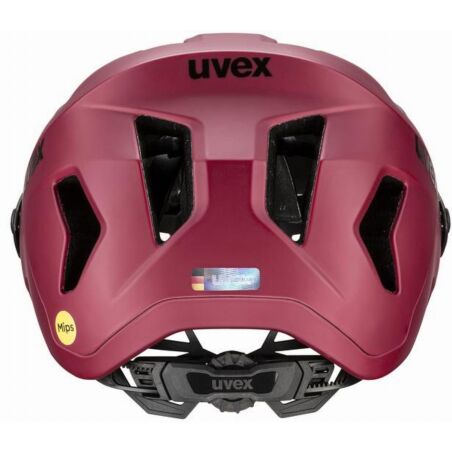 Uvex Renegade Mips MTB-Helm ruby red-black matt