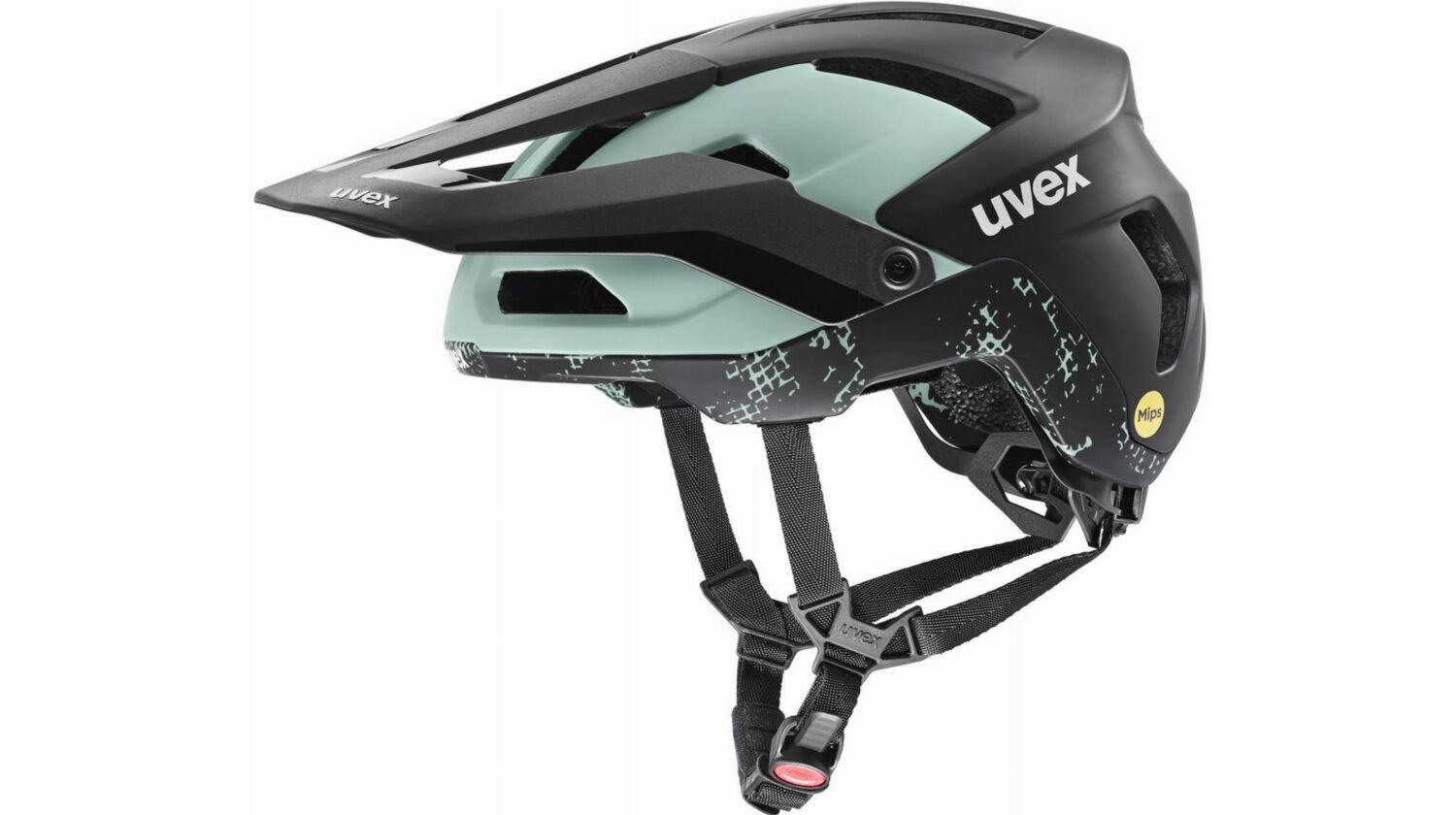 Uvex Renegade Mips MTB-Helm black-jade matt