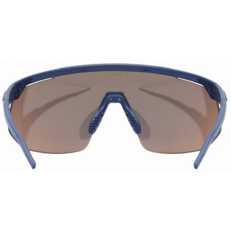 Uvex Pace One Sportbrille blue/mirror yellow