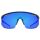 Uvex Pace One Sportbrille black matt/mirror blue