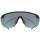 Uvex Pace One Sportbrille black matt/mirror blue