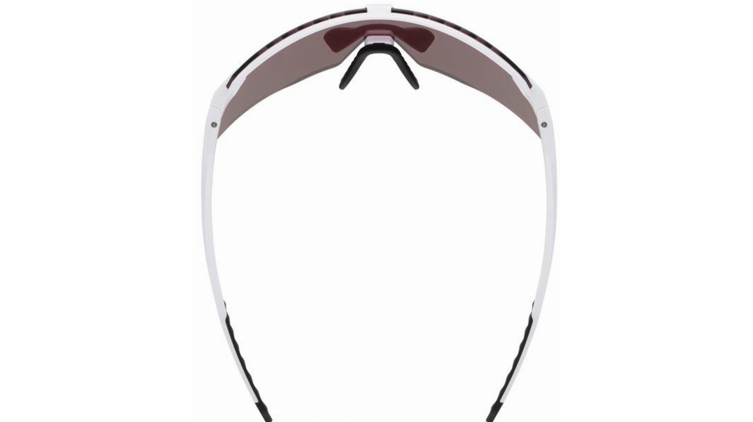 Uvex Pace Stage CV Sportbrille white matt/glossy green