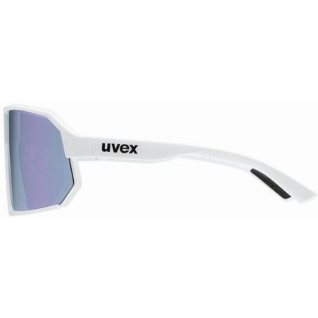 Uvex Sportstyle 237 MTB Brille white matt/mirror lavender