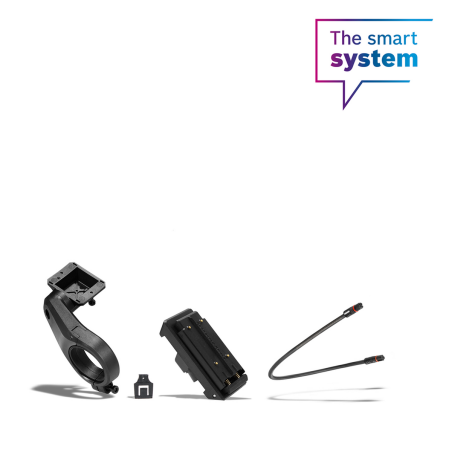 Bosch Bundle SmartphoneGrip + Halterung Nachr&uuml;stkit 31,8 f&uuml;r smartes System schwarz