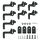 SKS GERMANY Infinity Universal Mudguard Rear Ersatzanbindung 4er-Set black