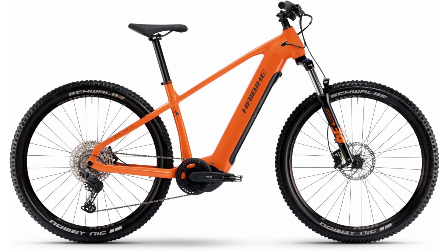 Haibike AllTrack 6 720 Wh E-Bike Hardtail Diamant 27,5" papaya/titan - gloss