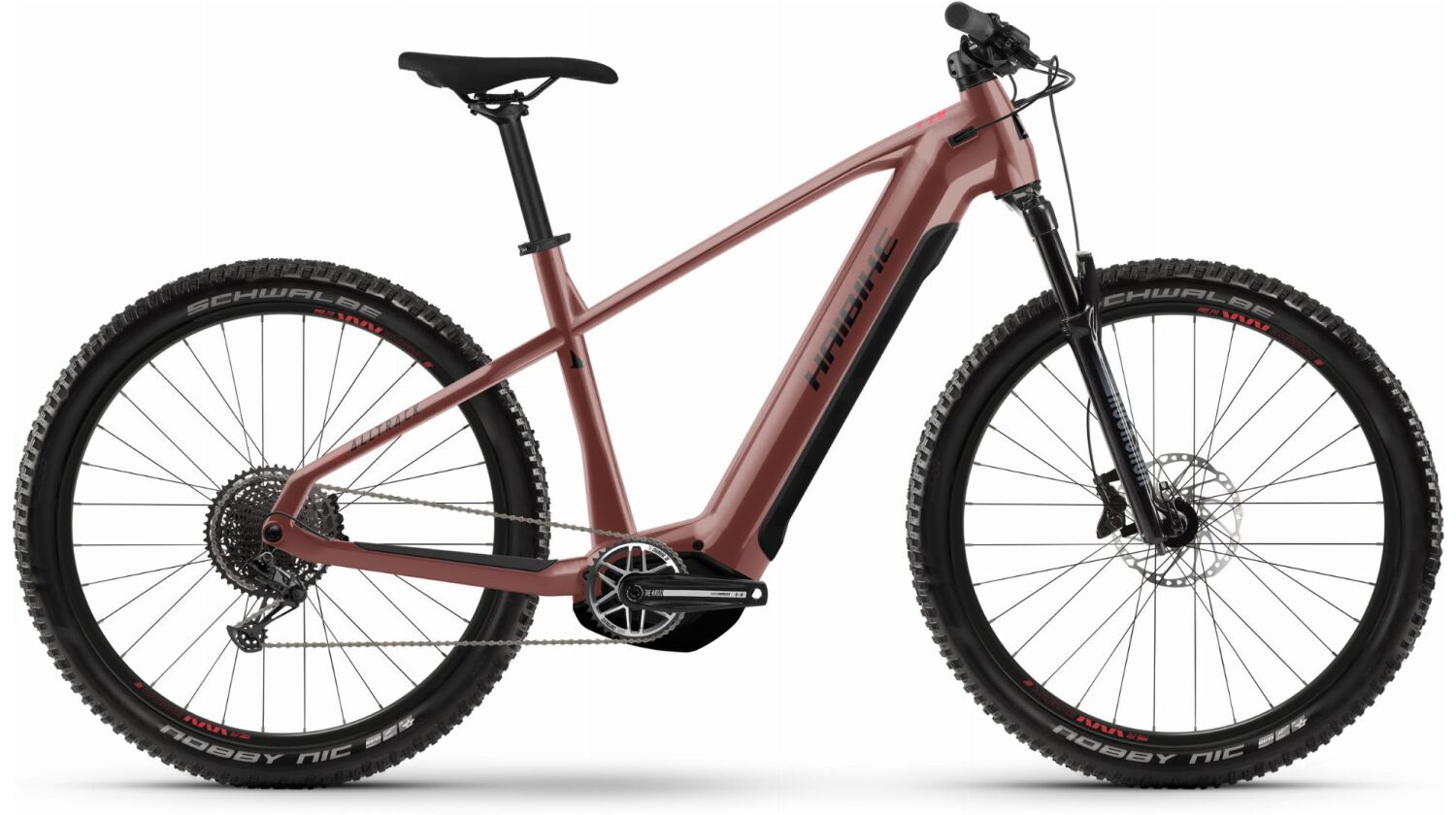 Haibike AllTrack 8.5 750 Wh E-Bike Hardtail Diamant 27,5" black/bronze - matt