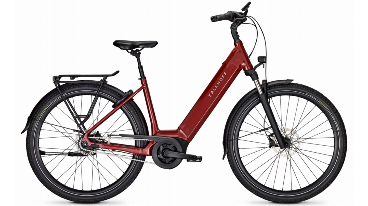 Kalkhoff Image 3 R Move 500 Wh E-Bike Wave 28" brickred glossy