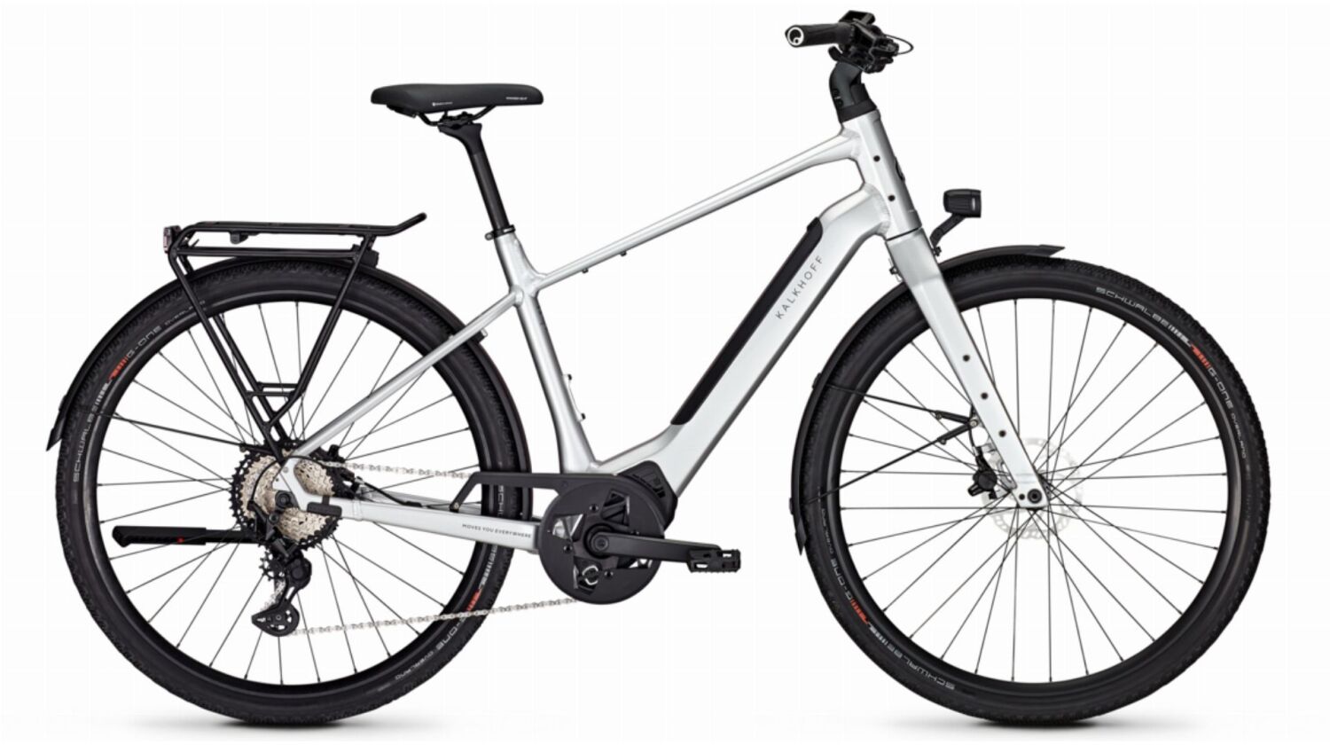 Kalkhoff Endeavour L Excite 400 Wh E-Bike Diamant 28" nepalsilver glossy