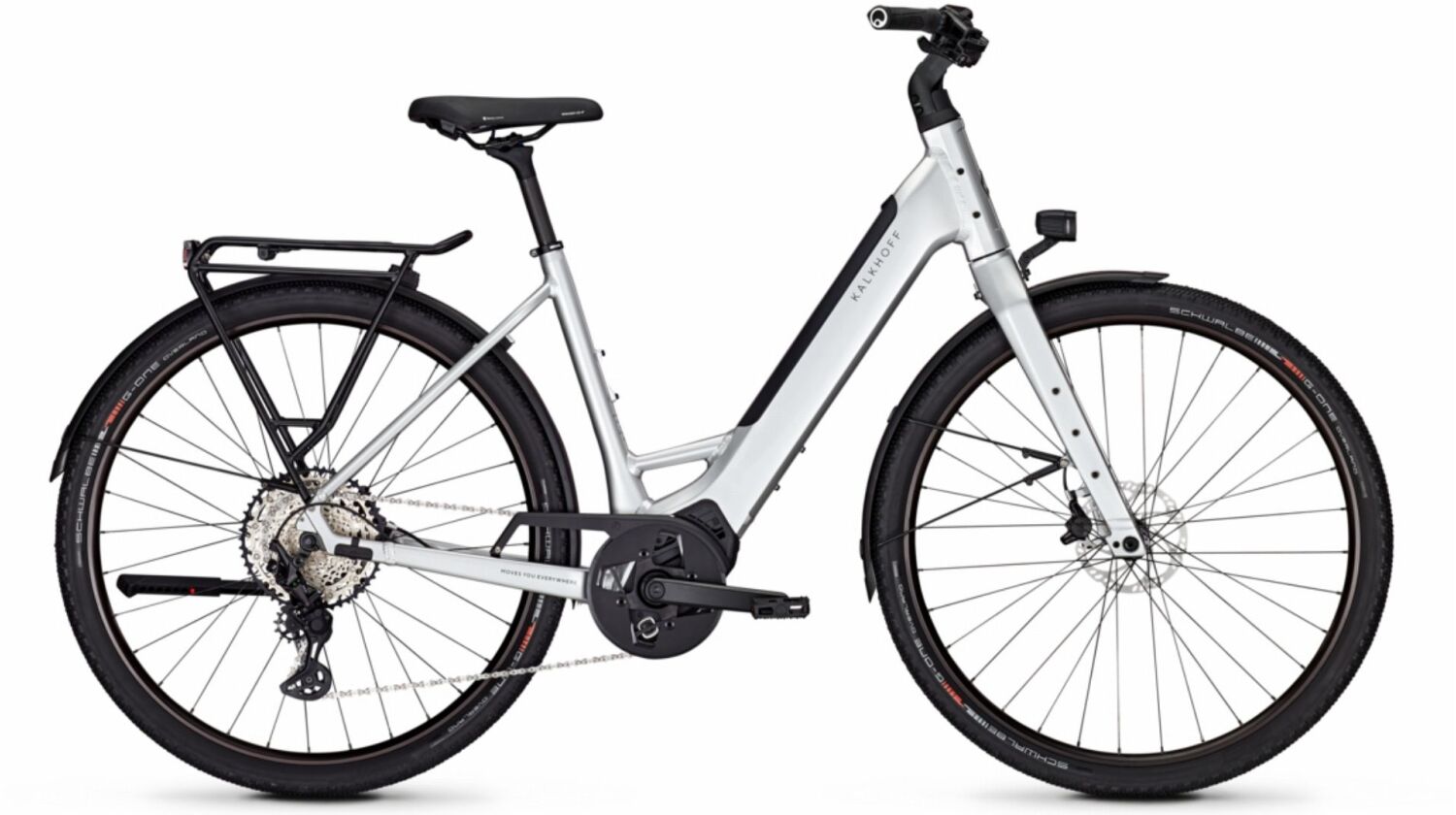 Kalkhoff Endeavour L Excite 400 Wh E-Bike Wave 28" nepalsilver glossy