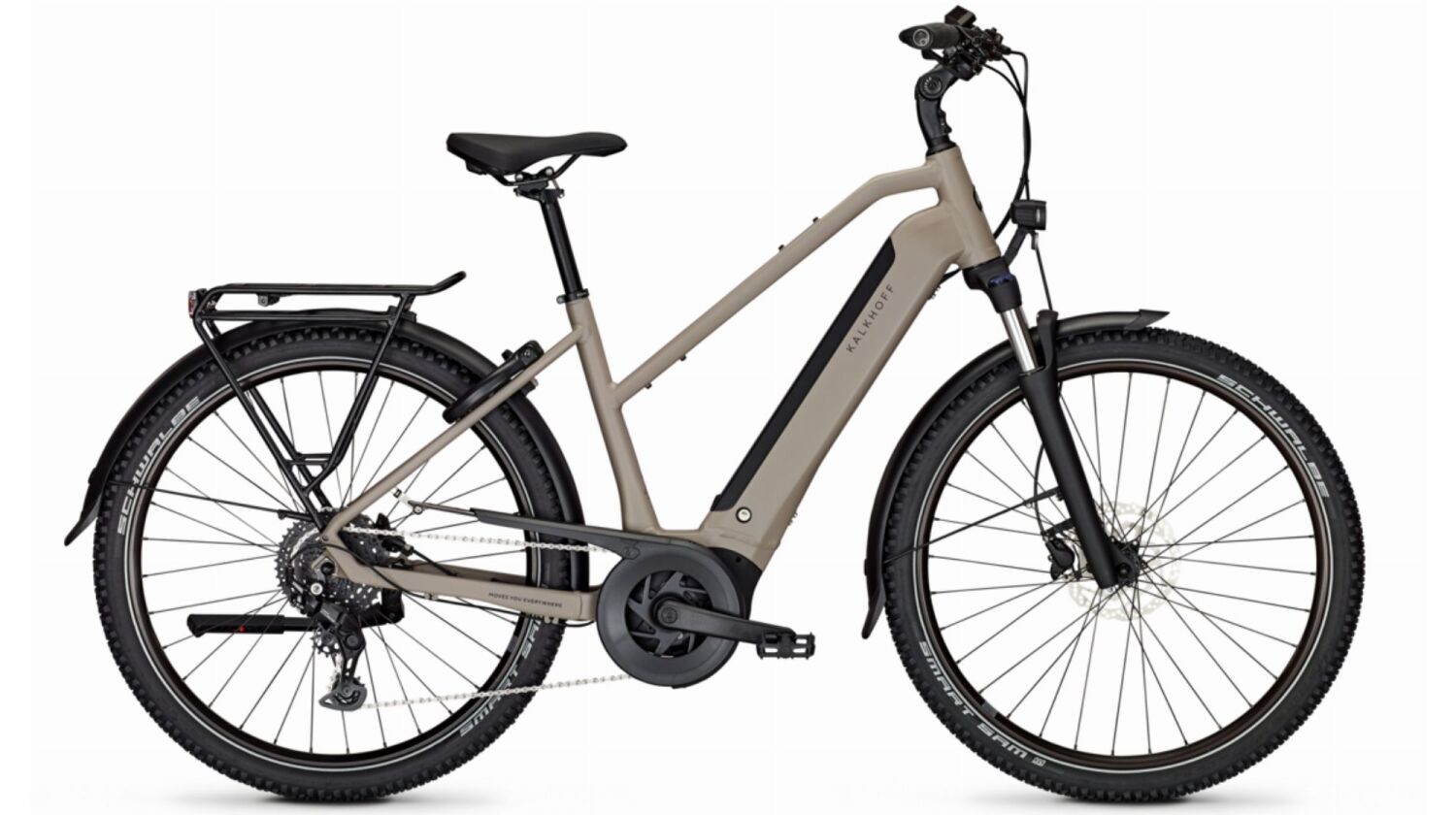 Kalkhoff Entice 3 Move 500 Wh E-Bike Trapez 27,5" moonstonegrey matt