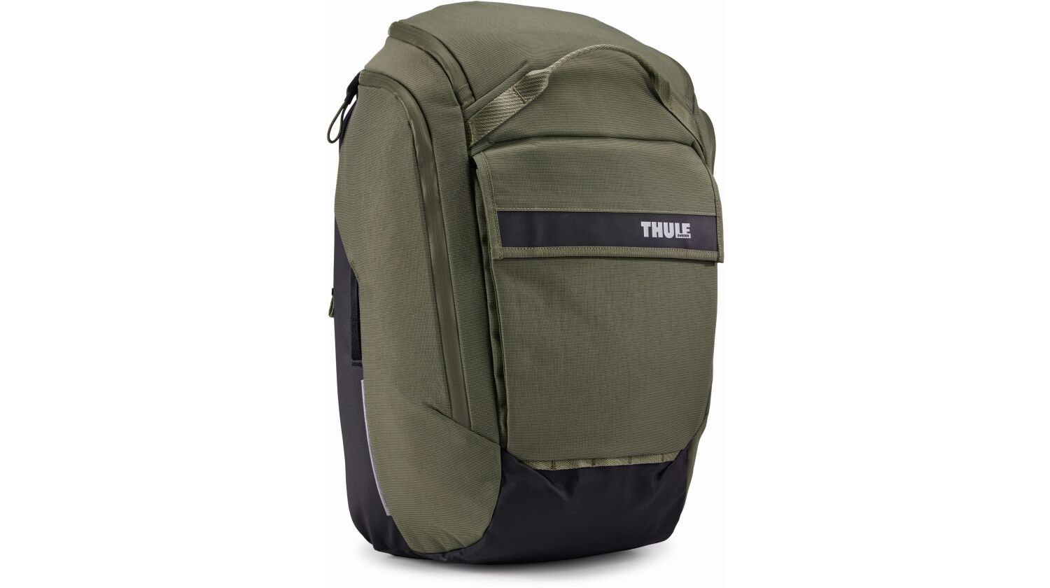 Thule Paramount Hybrid Pannier Fahrradpacktasche und Rucksack in einem Soft Green 26 L