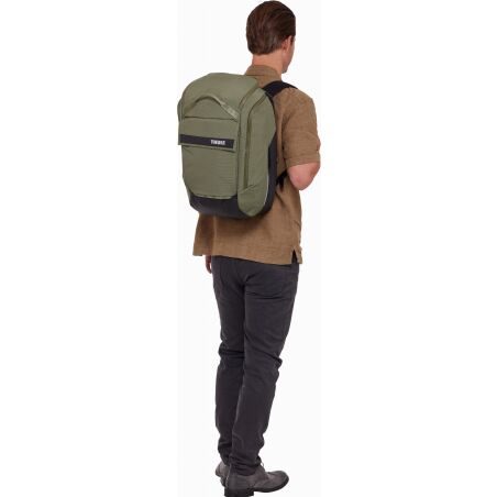 Thule Paramount Hybrid Pannier Fahrradpacktasche und Rucksack in einem Soft Green 26 L