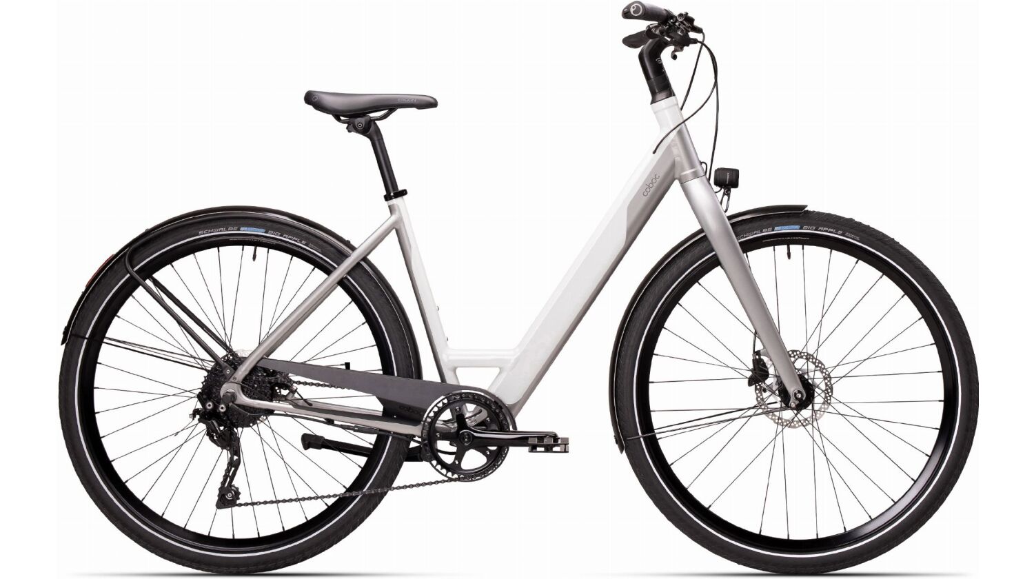 Coboc Kallio RGD 360 Wh E-Bike Wave 28" cloud white - neo silver, gloss