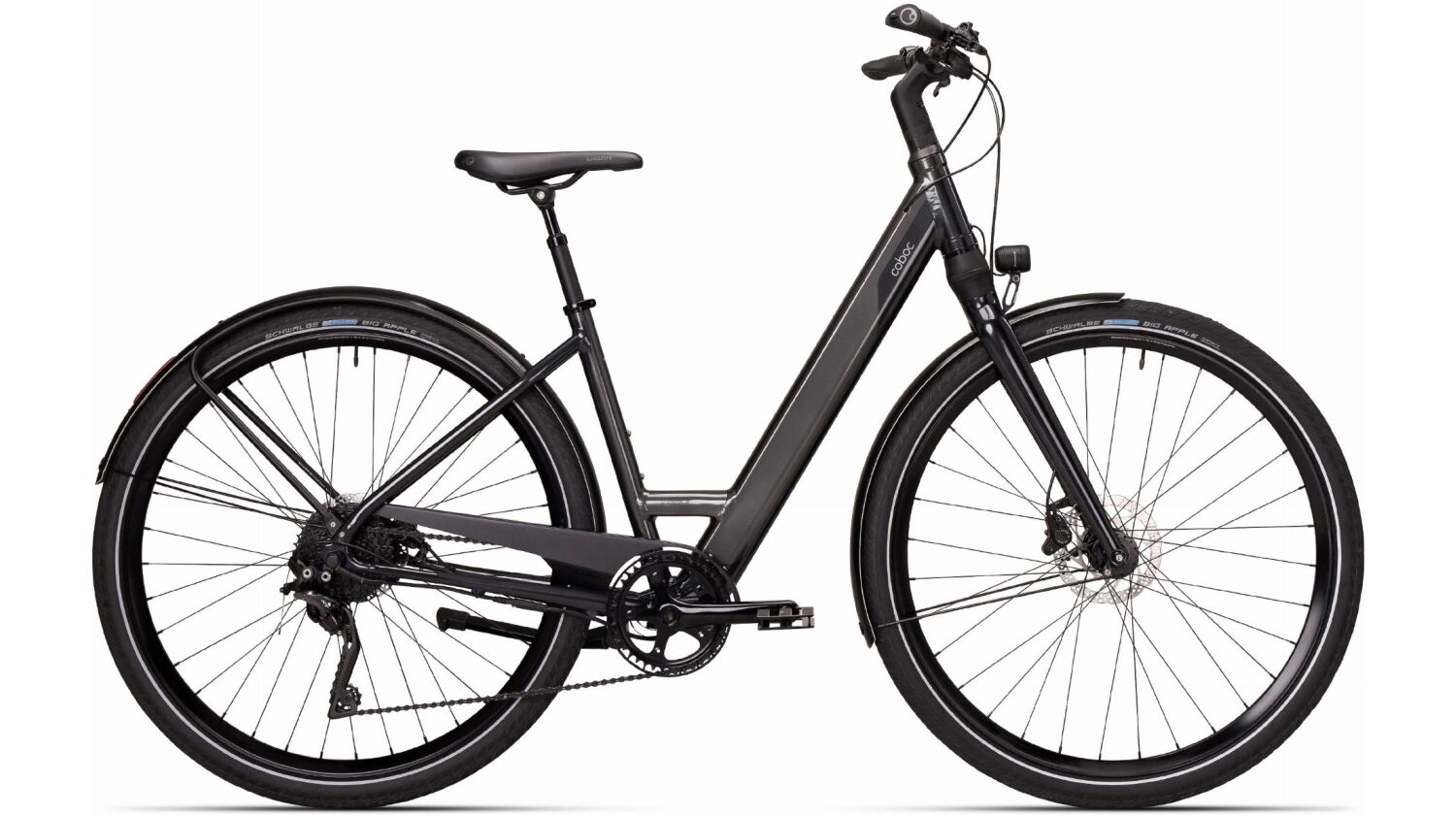 Coboc Kallio CMF 360 Wh E-Bike Wave 28" diorit grey - atlas black, gloss