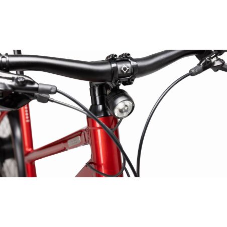 Coboc Merano TPZ 360 Wh E-Bike Trapez 27,5&quot; district red, gloss