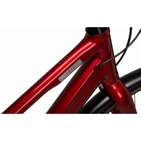 Coboc Merano TPZ 360 Wh E-Bike Trapez 27,5&quot; district red, gloss