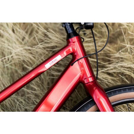 Coboc Merano TPZ 360 Wh E-Bike Trapez 27,5&quot; district red, gloss