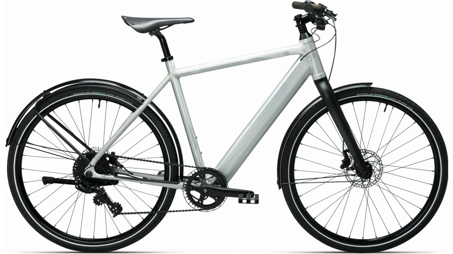 Coboc Vesterbro DMT 360 Wh E-Bike Diamant 27,5" raw finish, matt