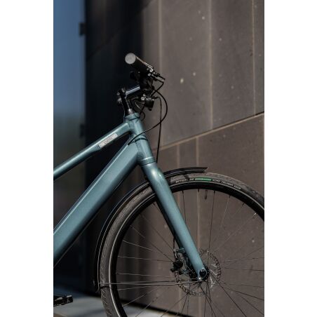 Coboc Vesterbro TPZ 360 Wh E-Bike Trapez 27,5&quot; opal blue, gloss