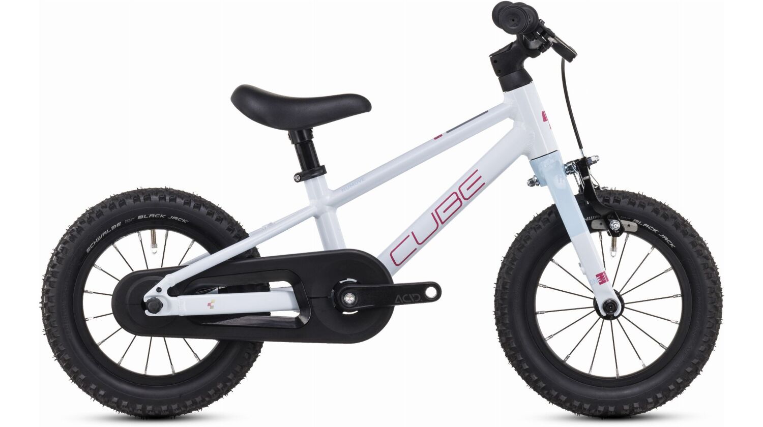 Cube Numove 120 RT Kinderrad Diamant 12" flashwhite´n´pink