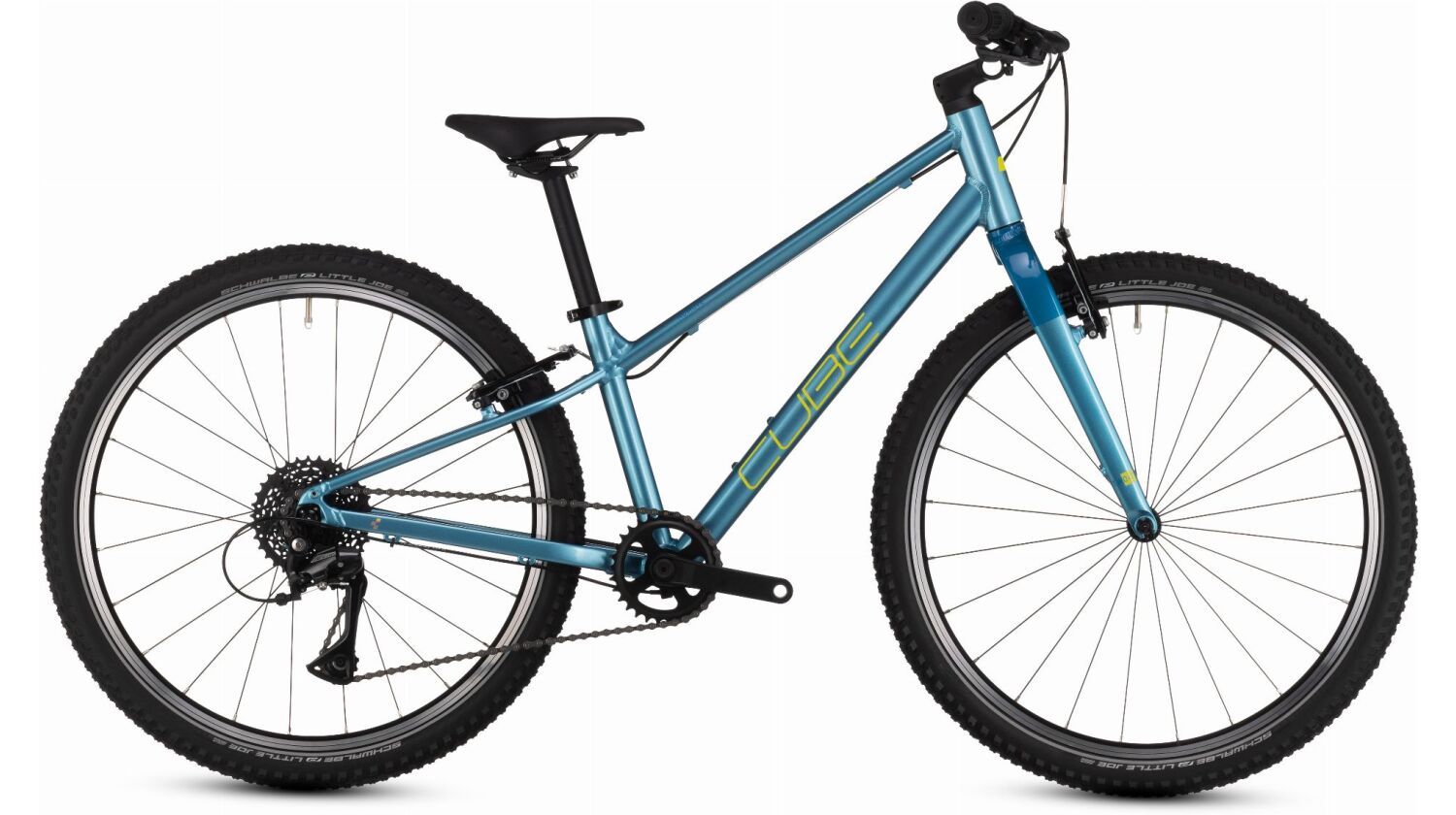 Cube Numove 240 Kinderrad Diamant 24" blue´n´lime