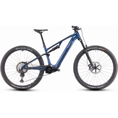 Cube AMS Hybrid One44 C:68X SLX 400 Wh E-Bike Fully 29&quot; deepcobalt&acute;n&acute;black