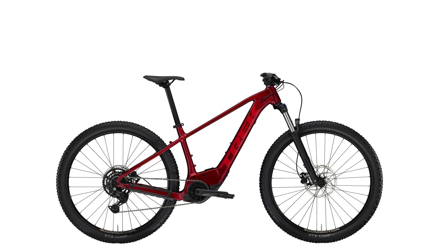 Trek Marlin+ 6 400 Wh E-Bike Hardtail Diamant crimson