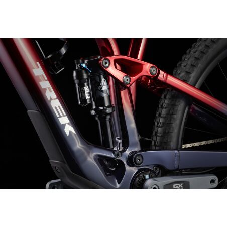 Trek Fuel EXe 8 GX AXS T-Type 360 Wh E-Bike Fully 29" rage red to deep dark blue fade