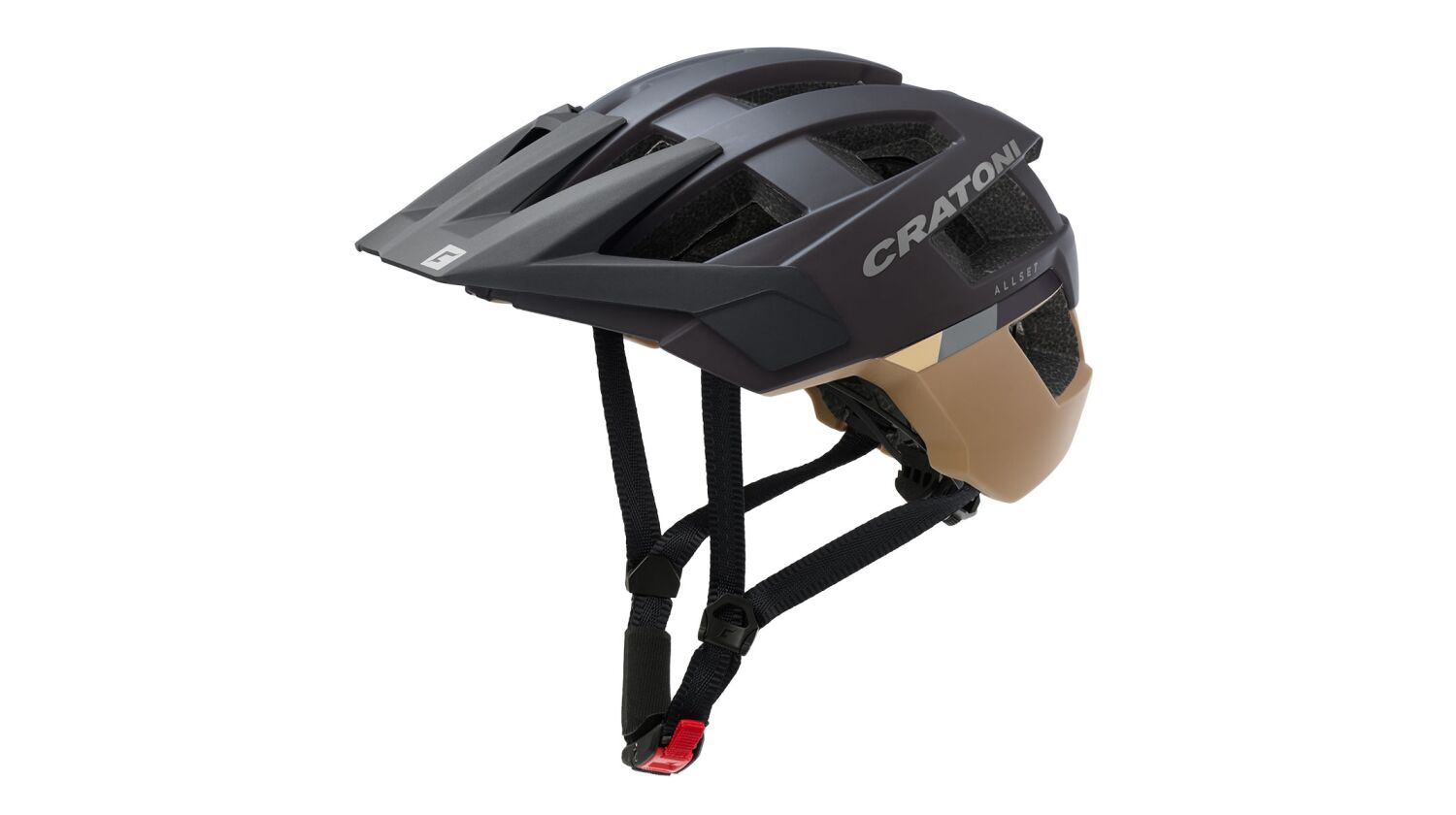 Cratoni AllSet MTB-Helm dark-sand matt