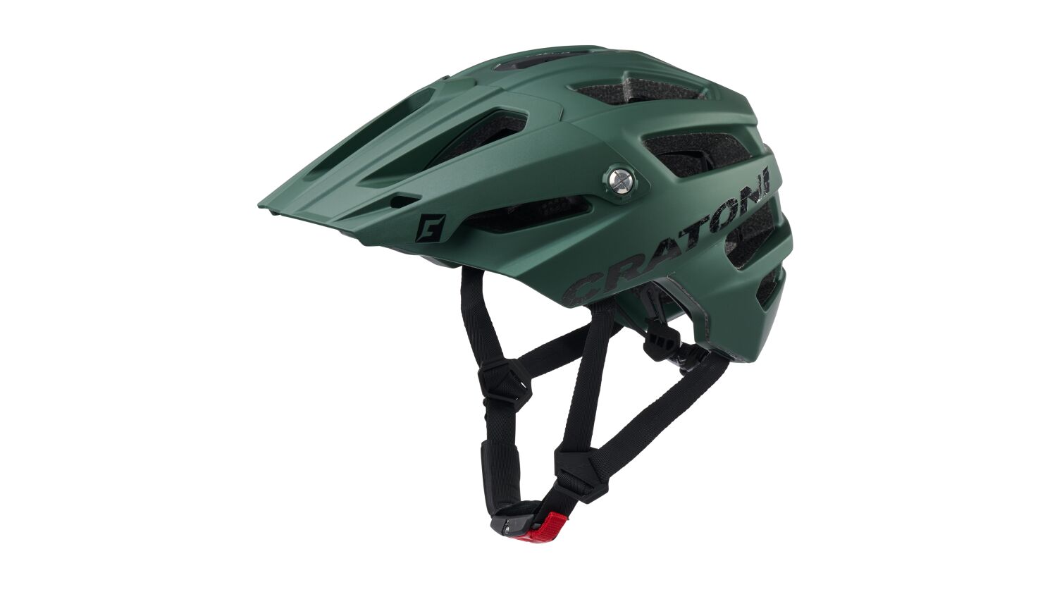 Cratoni AllTrack MTB-Helm green metallic matt