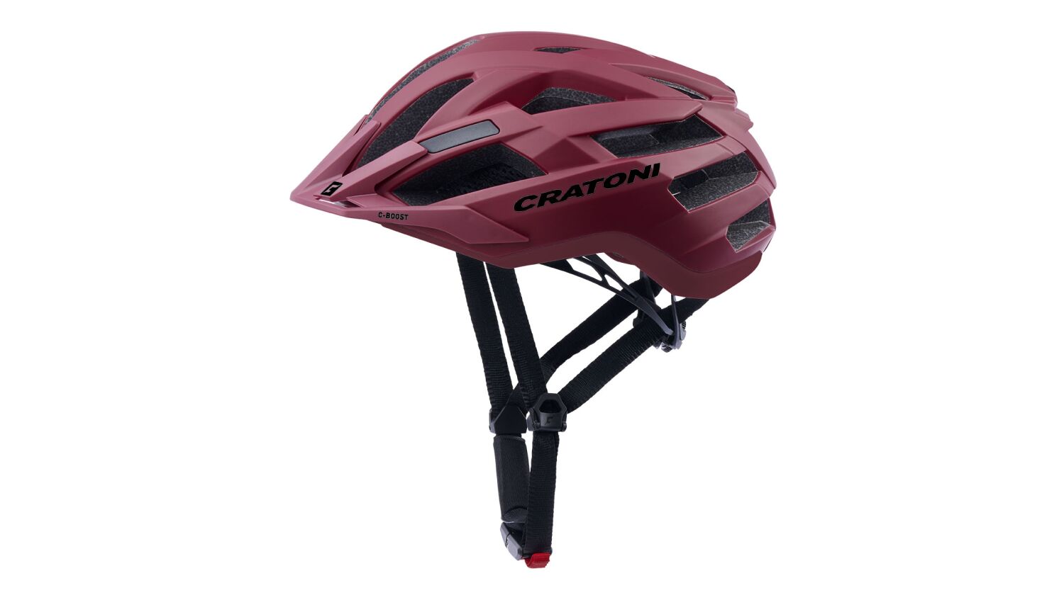 Cratoni C-Boost Helm red matt