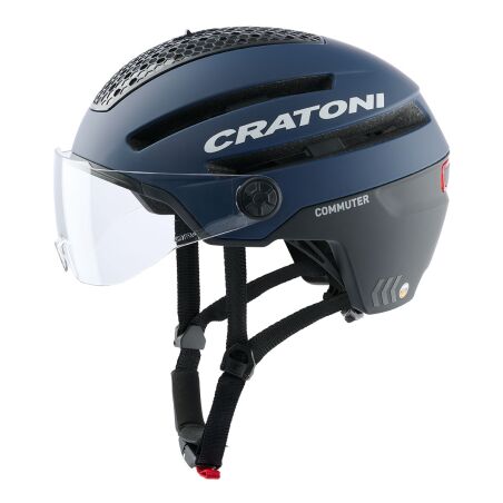 Cratoni Commuter Helm blue matt