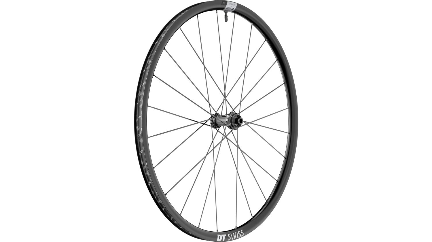 DT Swiss G 1800 Spline 25 Vorderrad 28", Center Lock, Felgenhöhe 25 mm für Steckachse 12/100 mm TA
