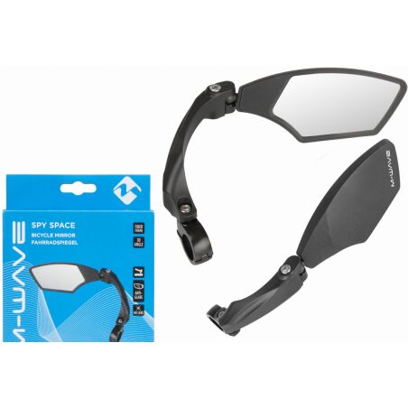 M-Wave Spy Space Rückspiegel für Lenker rechts...