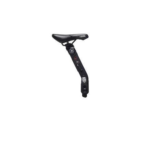 Kids Ride Shotgun 2.0 MTB Front Kindersitz, Black