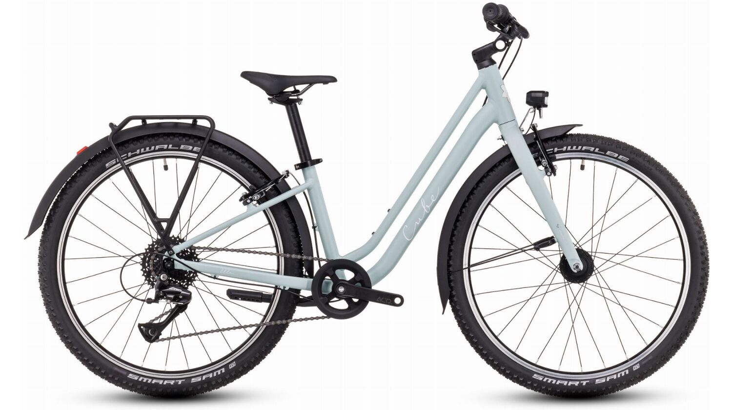 Cube Ella 240 Kinderrad Wave 24" aloegreen´n´white