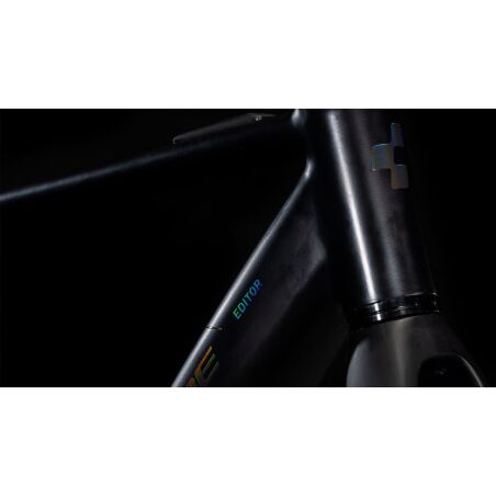 Cube Editor Hybrid Pro 400 Wh E-Bike Diamant 28&quot; black&acute;n&acute;spectral