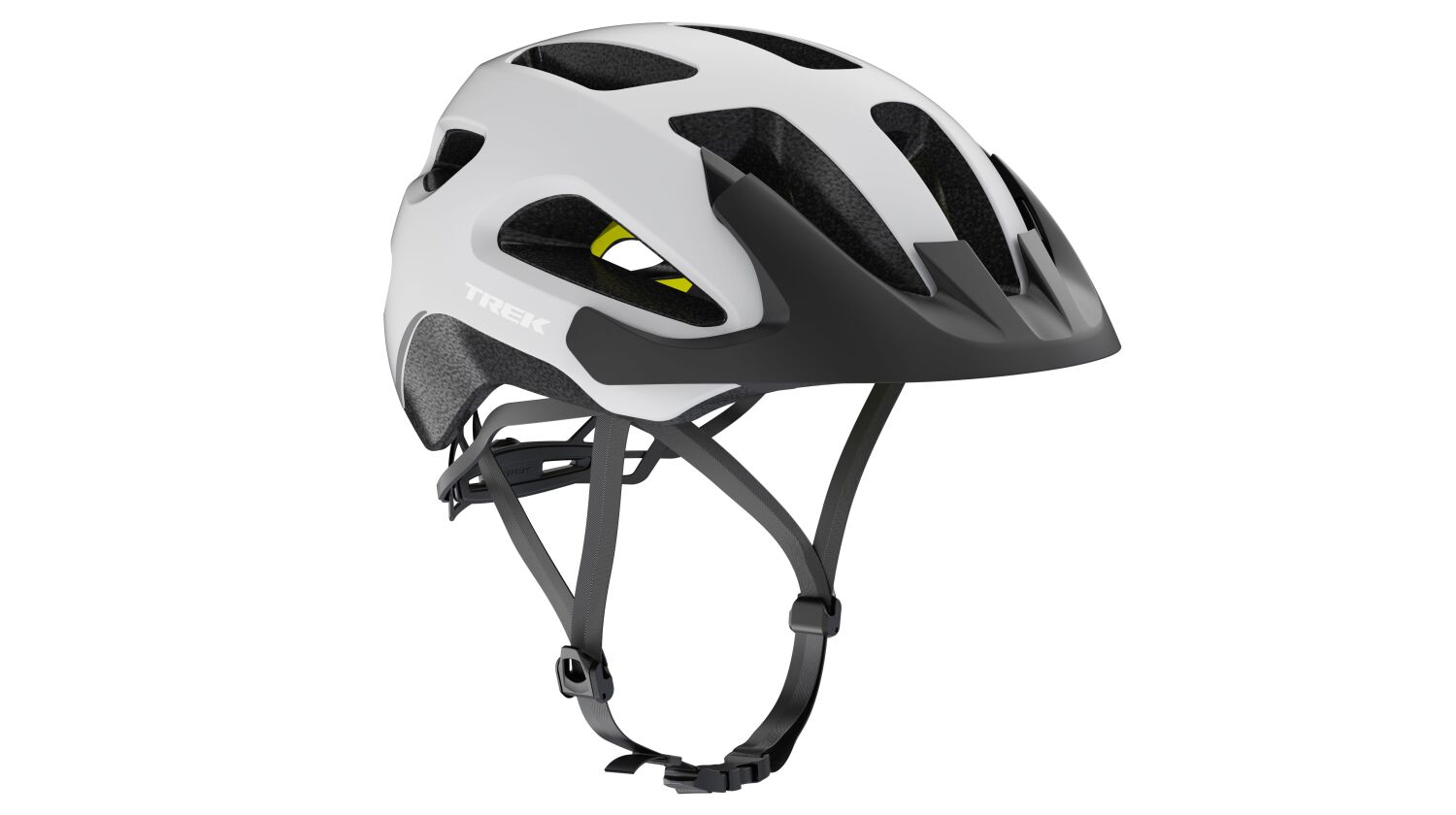 Trek Solstice Mips Helm crystal white