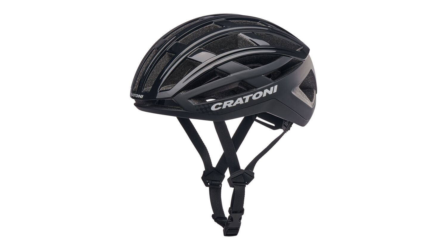 Cratoni C-AirLite Rennrad-Helm black glossy matt