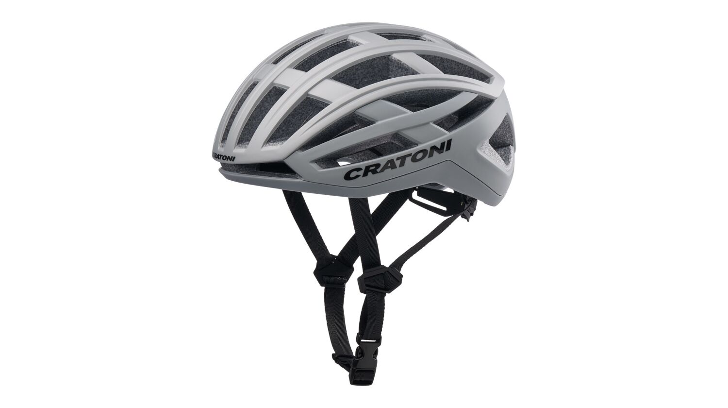 Cratoni C-AirLite Rennrad-Helm silver-grey matt