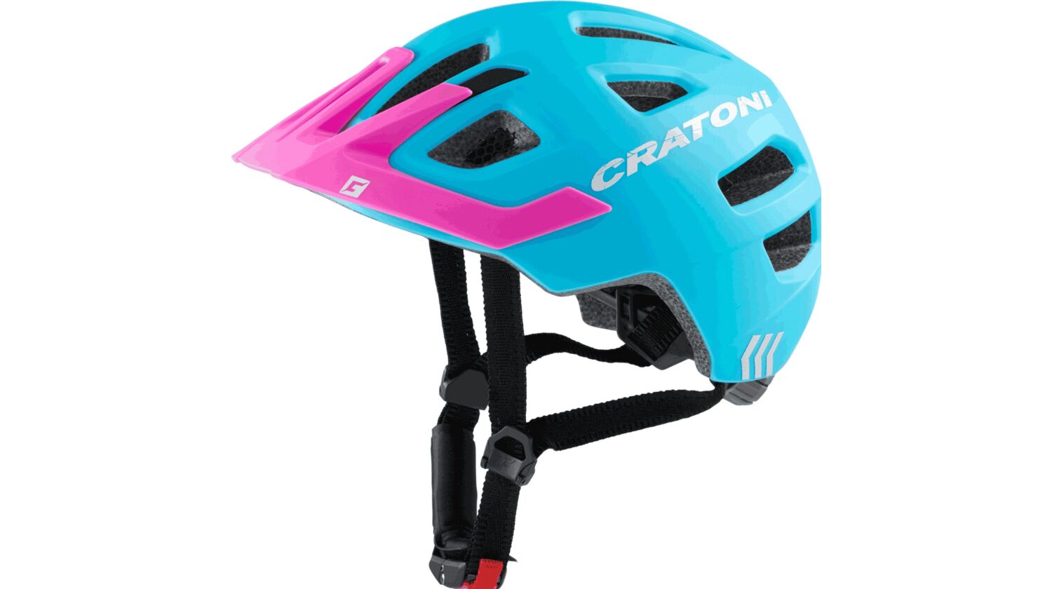 Cratoni Maxster Pro Kinder-Helm blue-pink matt