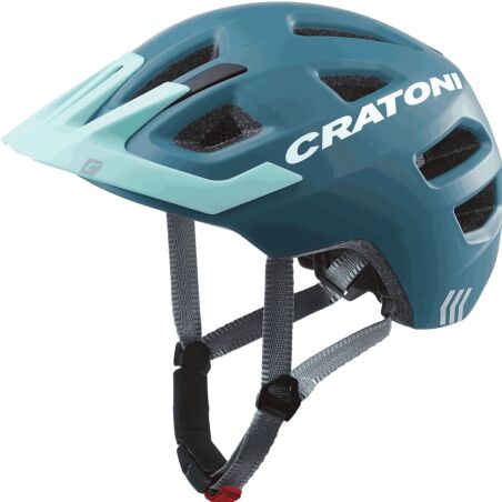 Cratoni Maxster Pro Kinder-Helm steel-blue matt