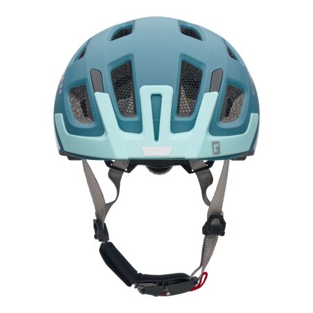 Cratoni Maxster Pro Kinder-Helm steel-blue matt