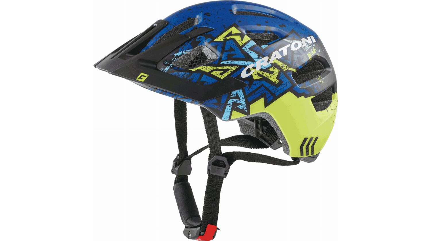 Cratoni Maxster Pro Kinder-Helm wild-blue matt S/M (51-56 cm)