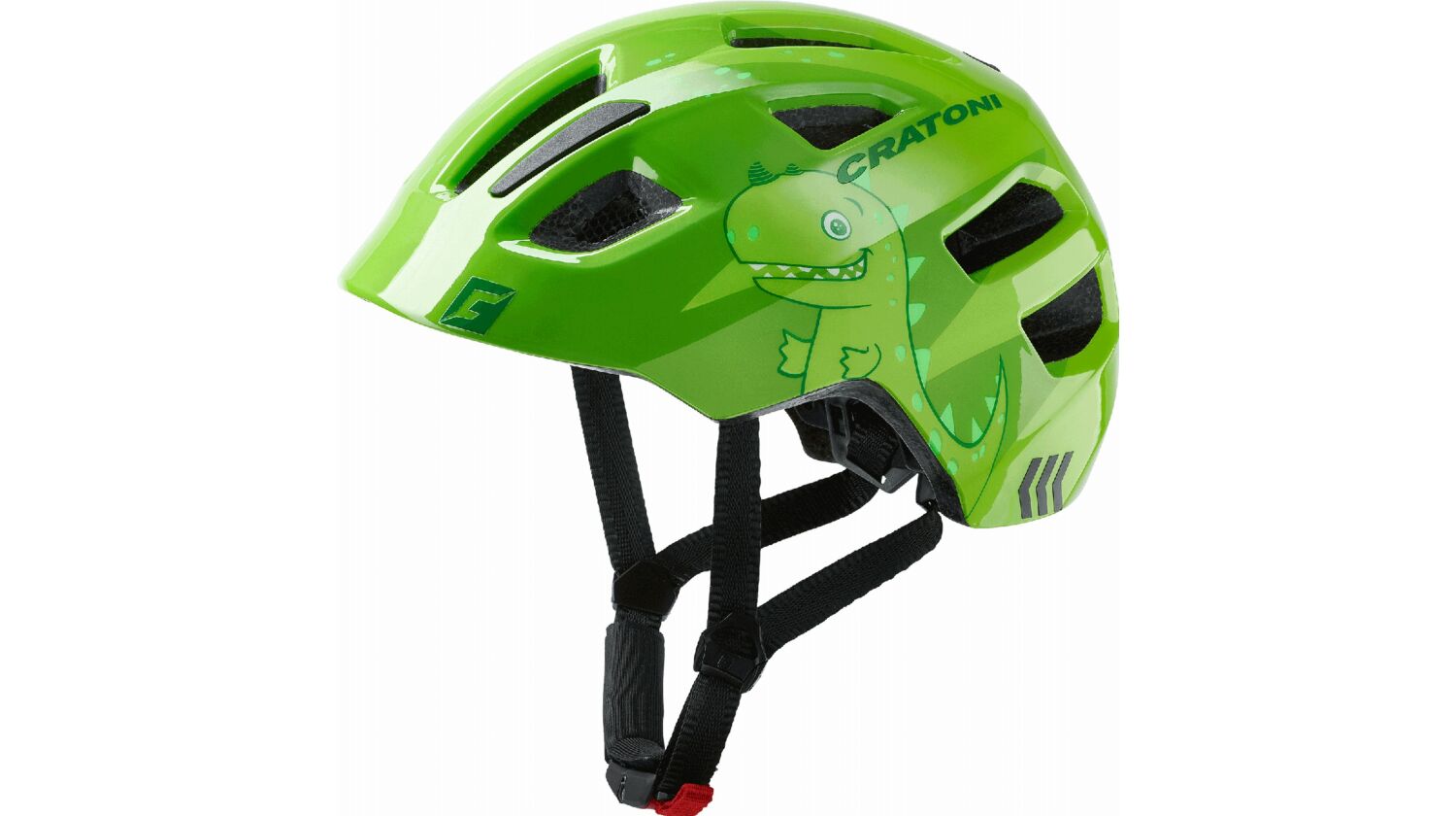 Cratoni Maxster Kinder-Helm dino green glossy