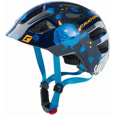 Cratoni Maxster Kinder-Helm monster blue glossy