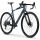 Ghost Asket CF Full Party Gravelbike Diamant 28" metallic dark blue/carbon showing - glossy