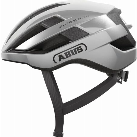 Abus WingBack Rennrad-Helm gleam silver